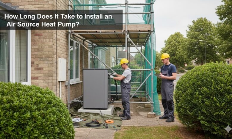 How Long Does It Take to Install an Air Source Heat Pump